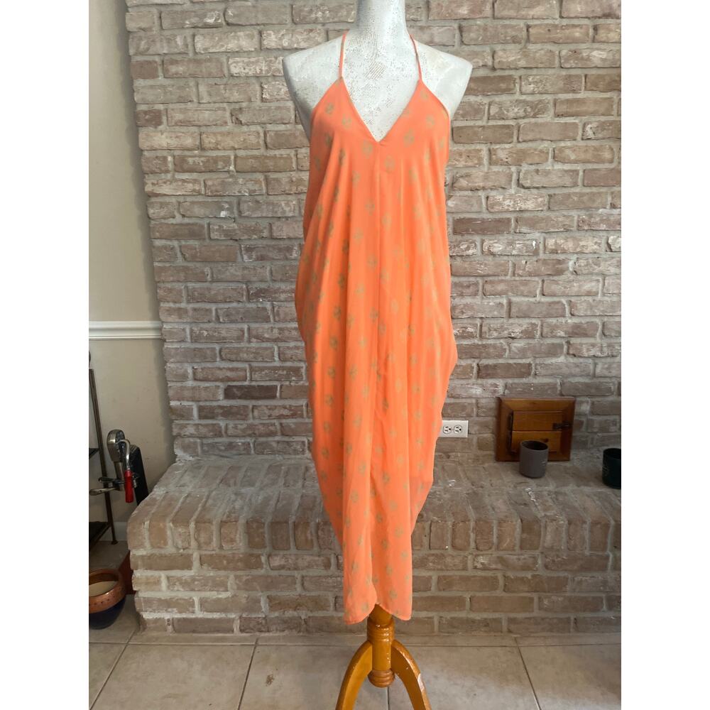 Unique LEITH brand maxi dress with Aztec printings.  Sz M